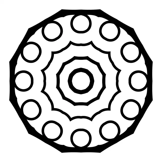 Mandala  SVG Design | SVG Files for Cricut & Print