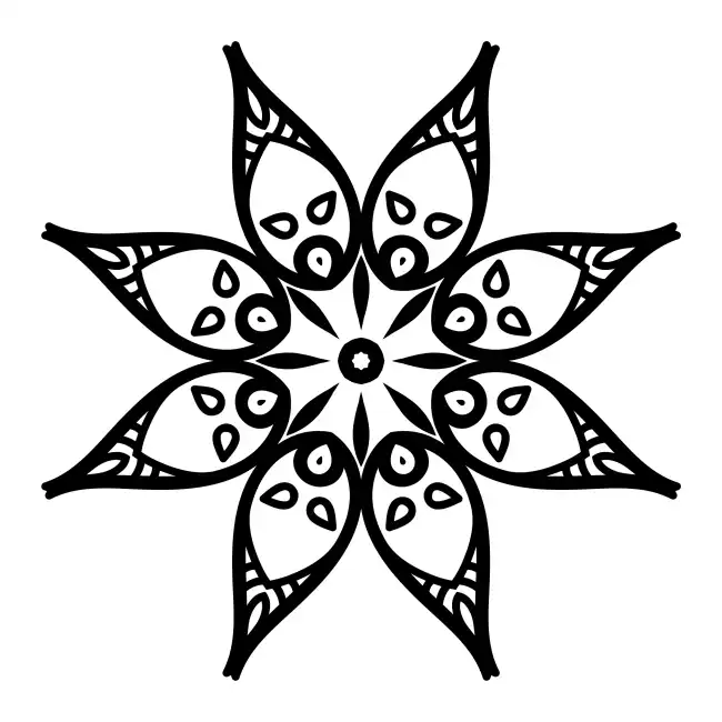 Mandala  SVG Design | SVG Files for Cricut & Print