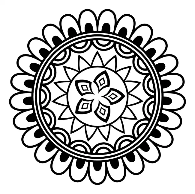 Mandala  SVG Design | SVG Files for Cricut & Print