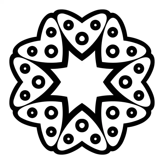 Mandala  SVG Design | SVG Files for Cricut & Print