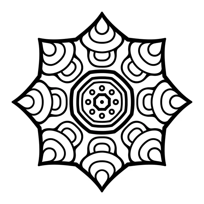 Mandala  SVG Design | SVG Files for Cricut & Print