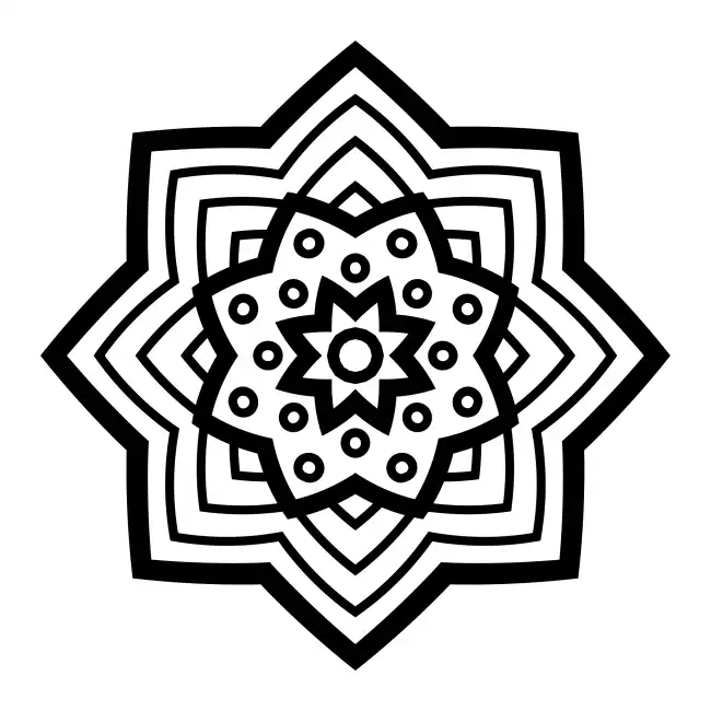 Mandala  SVG Design | SVG Files for Cricut & Print