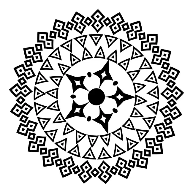 Mandala  SVG Design | SVG Files for Cricut & Print