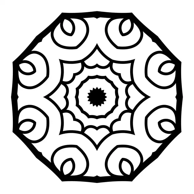 Mandala  SVG Design | SVG Files for Cricut & Print