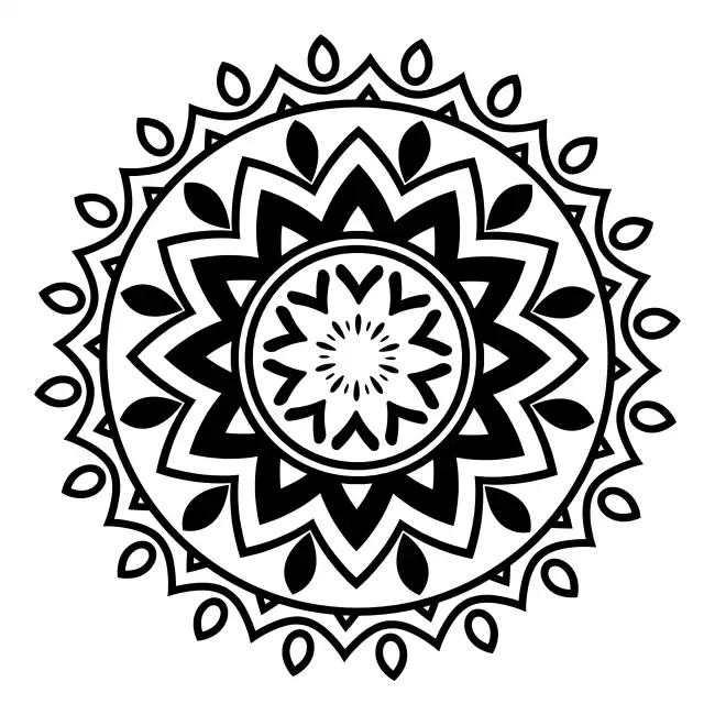 Mandala  SVG Design | SVG Files for Cricut & Print