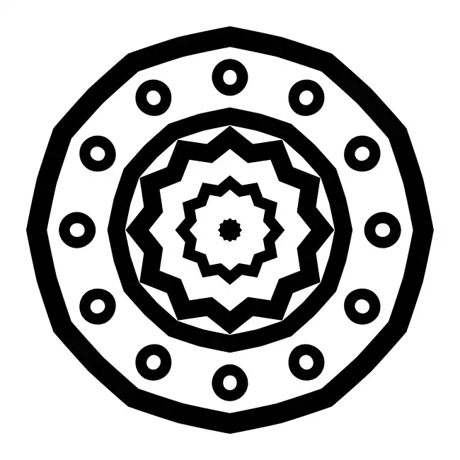 Mandala  SVG Design | SVG Files for Cricut & Print