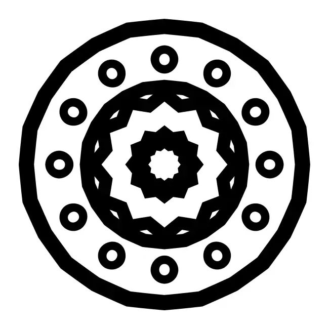 Mandala  SVG Design | SVG Files for Cricut & Print