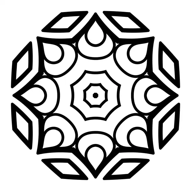 Mandala  SVG Design | SVG Files for Cricut & Print