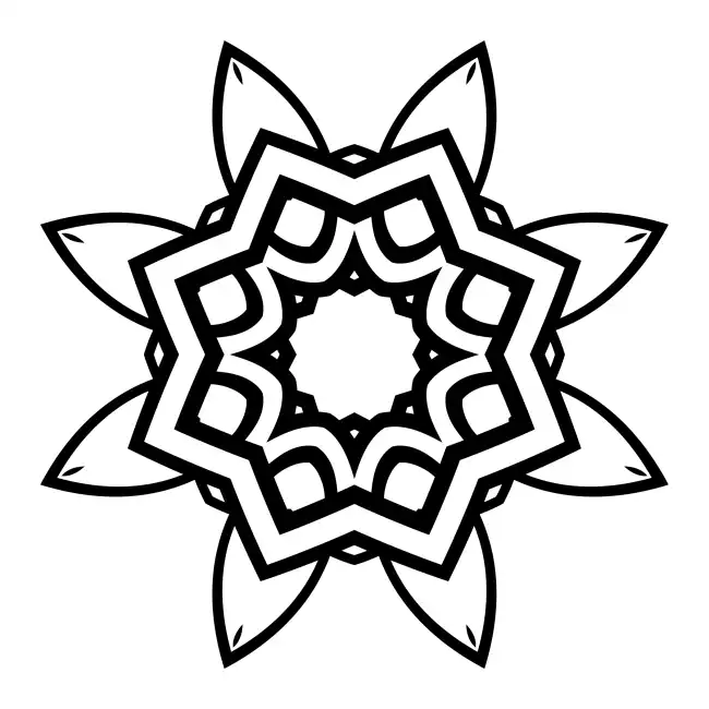 Mandala  SVG Design | SVG Files for Cricut & Print