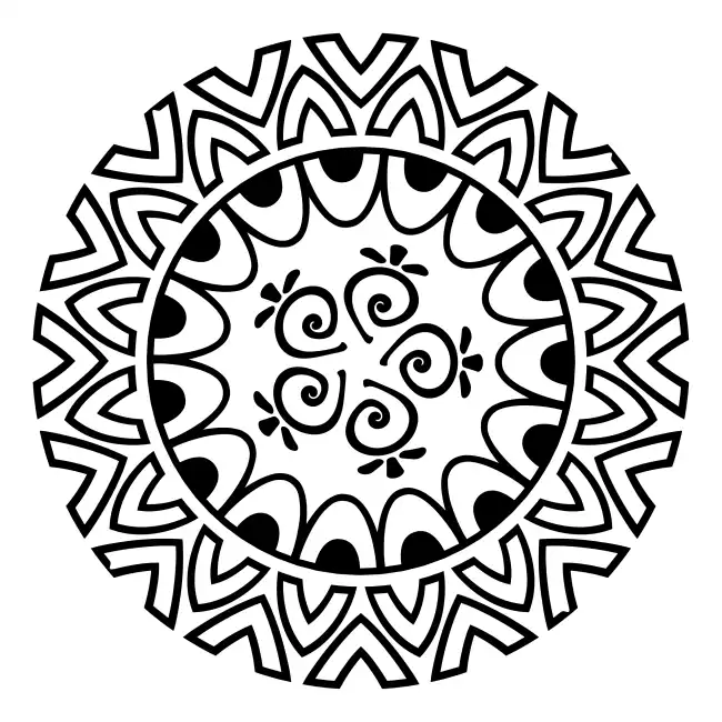 Mandala  SVG Design | SVG Files for Cricut & Print