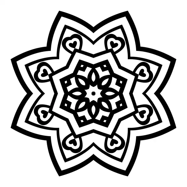 Mandala  SVG Design | SVG Files for Cricut & Print