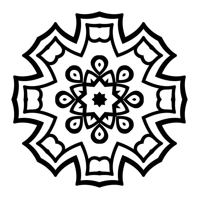Mandala  SVG Design | SVG Files for Cricut & Print