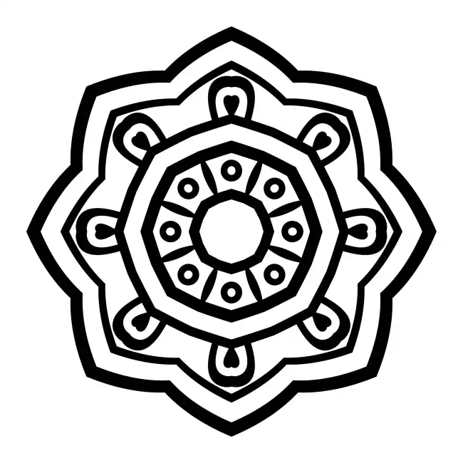 Mandala  SVG Design | SVG Files for Cricut & Print