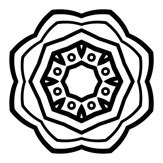 Mandala  SVG Design | SVG Files for Cricut & Print