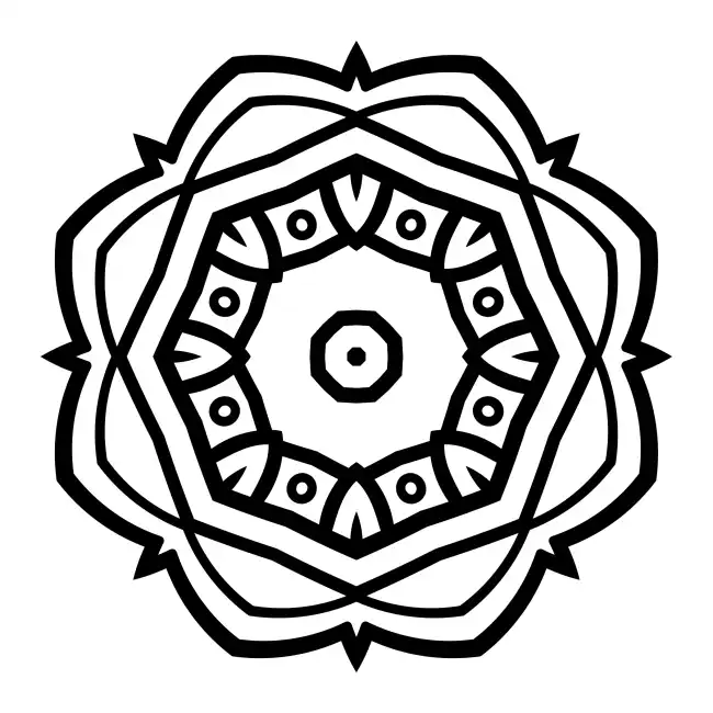 Mandala  SVG Design | SVG Files for Cricut & Print