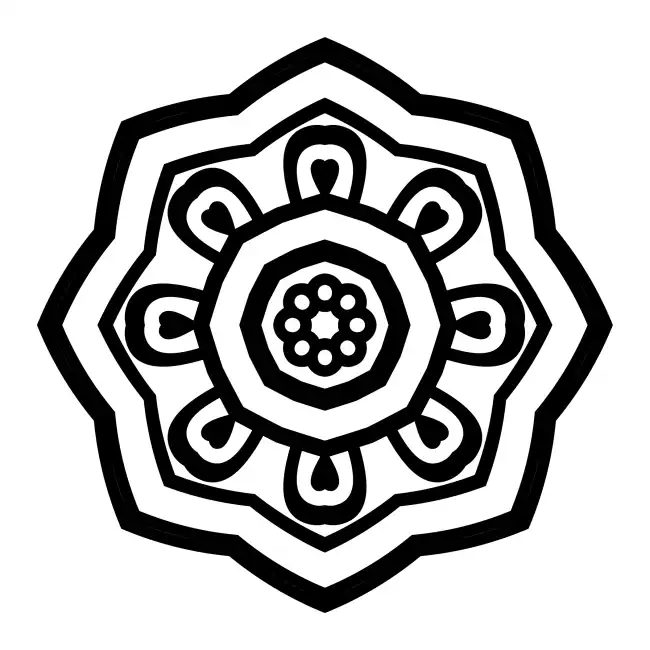 Mandala  SVG Design | SVG Files for Cricut & Print