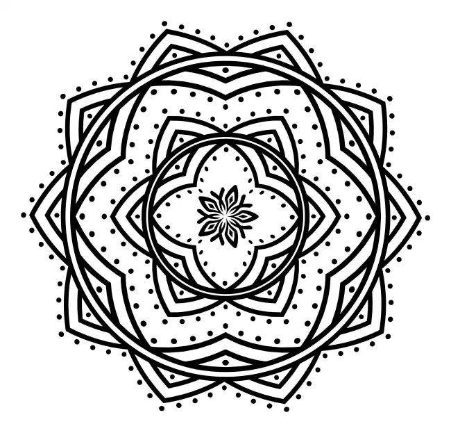 Mandala  SVG Design | SVG Files for Cricut & Print