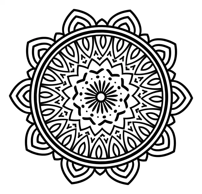 Mandala  SVG Design | SVG Files for Cricut & Print