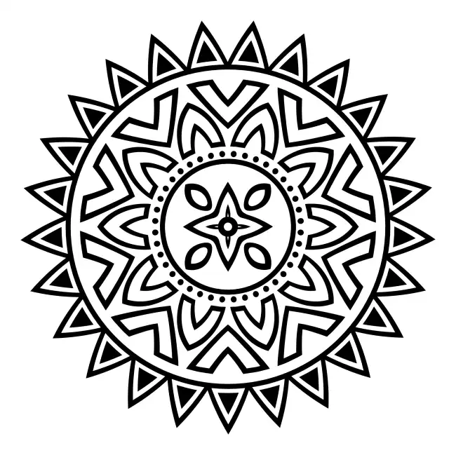 Mandala  SVG Design | SVG Files for Cricut & Print
