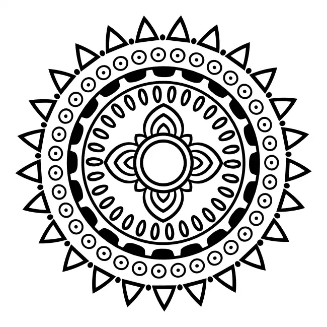 Mandala  SVG Design | SVG Files for Cricut & Print
