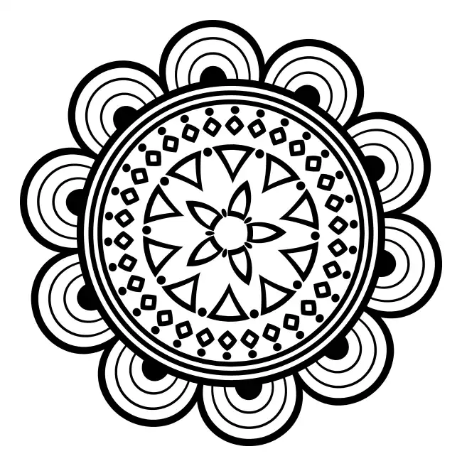 Mandala  SVG Design | SVG Files for Cricut & Print