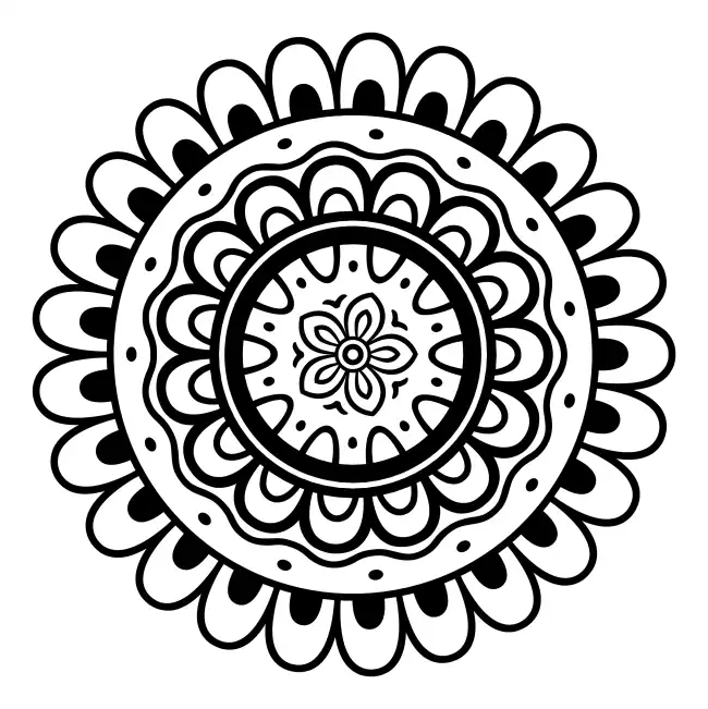 Mandala  SVG Design | SVG Files for Cricut & Print