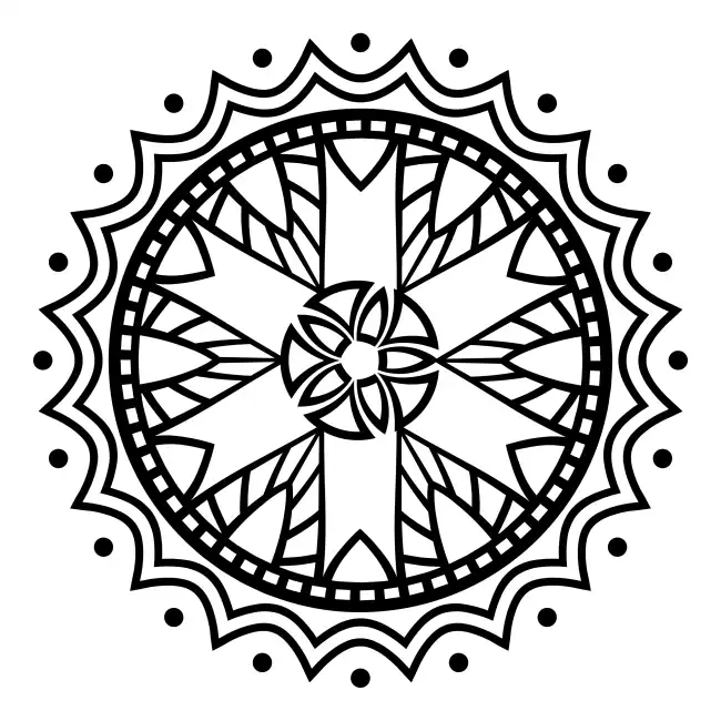 Mandala  SVG Design | SVG Files for Cricut & Print