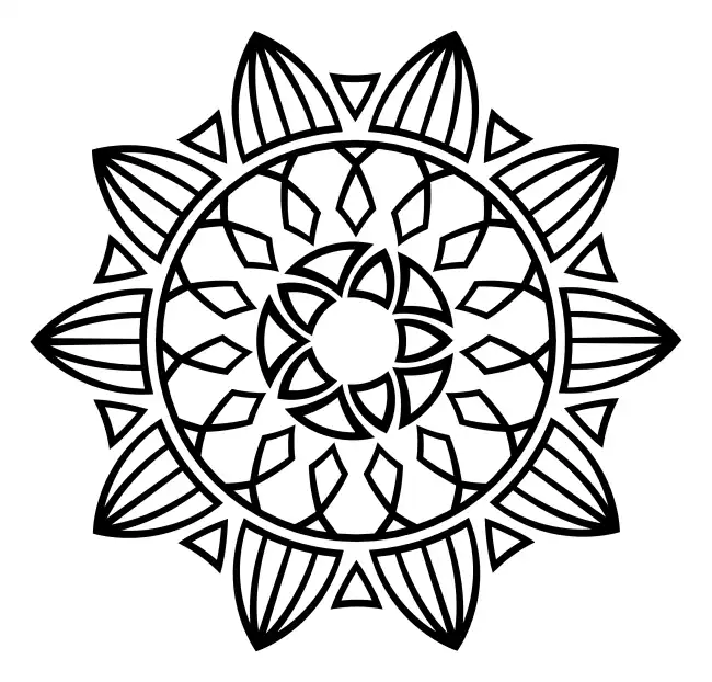 Mandala  SVG Design | SVG Files for Cricut & Print