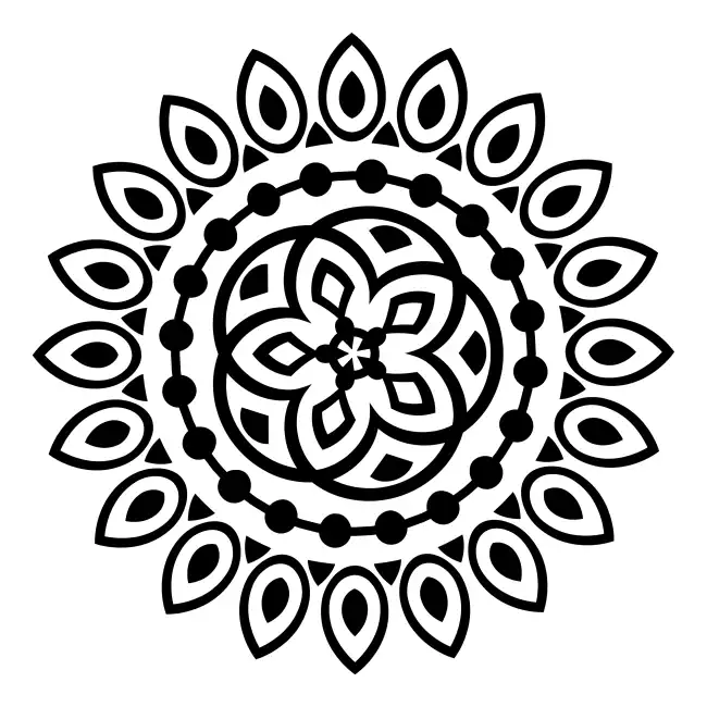 Mandala  SVG Design | SVG Files for Cricut & Print