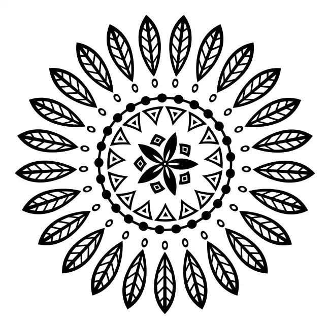 Mandala  SVG Design | SVG Files for Cricut & Print