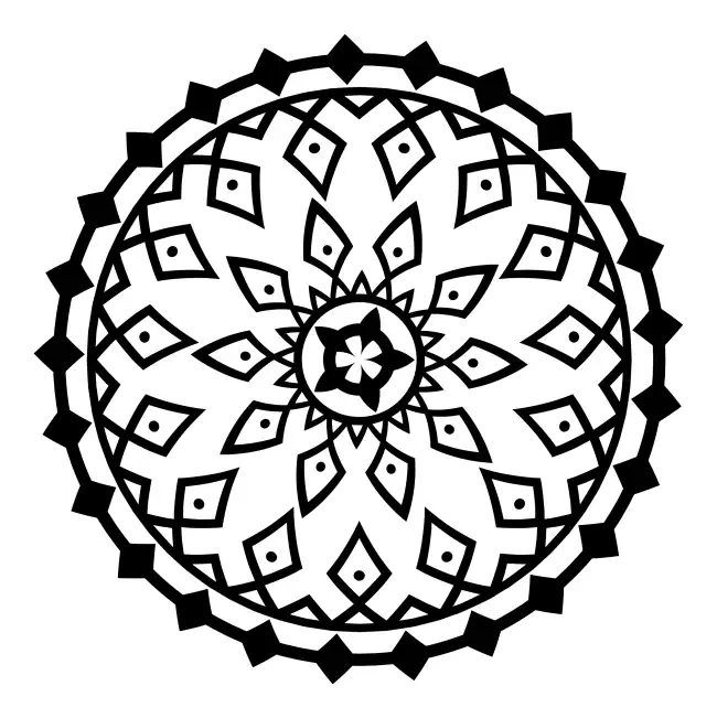 Mandala  SVG Design | SVG Files for Cricut & Print