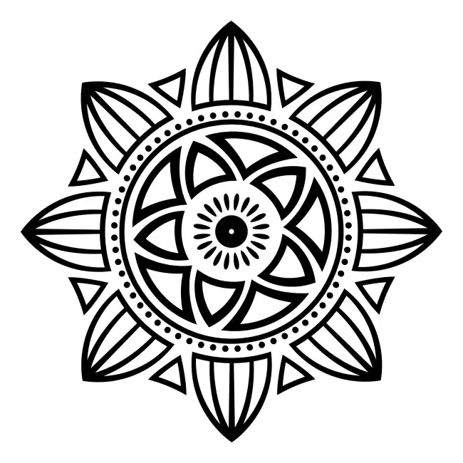 Mandala  SVG Design | SVG Files for Cricut & Print