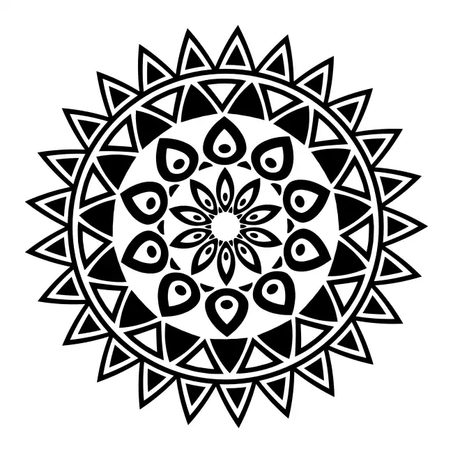 Mandala  SVG Design | SVG Files for Cricut & Print