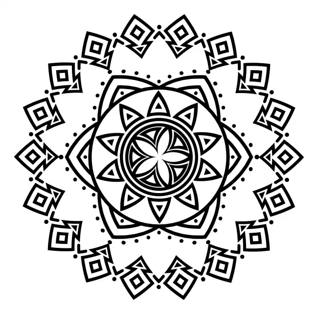Mandala  SVG Design | SVG Files for Cricut & Print
