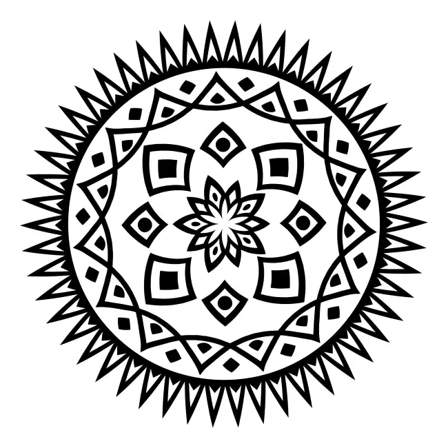 Mandala  SVG Design | SVG Files for Cricut & Print