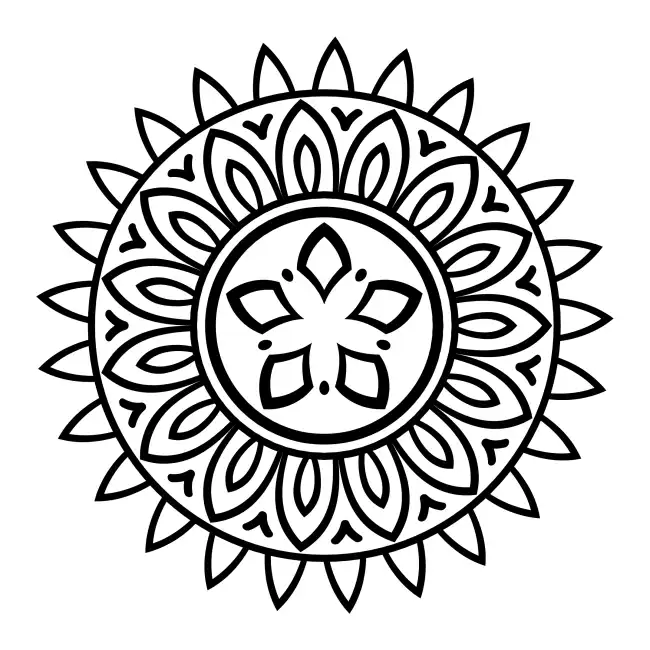Mandala  SVG Design | SVG Files for Cricut & Print