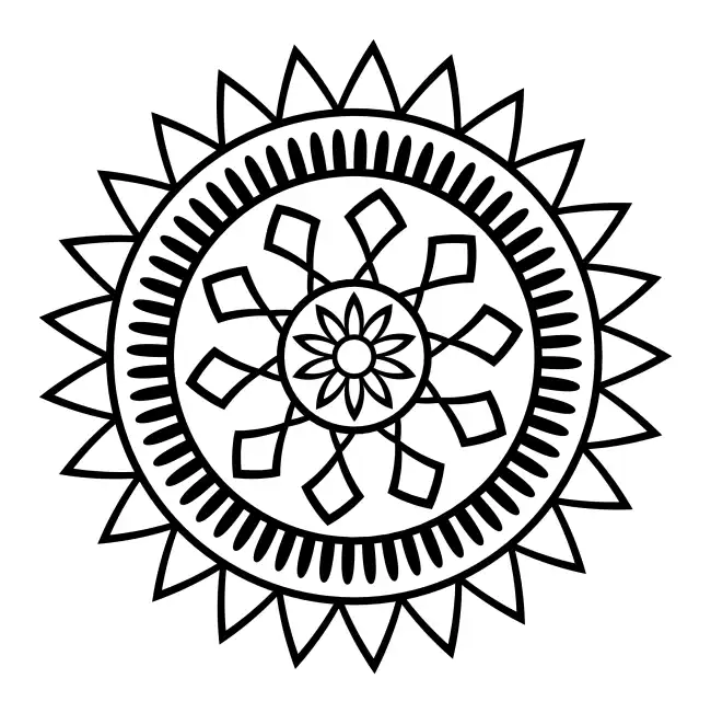 Mandala  SVG Design | SVG Files for Cricut & Print