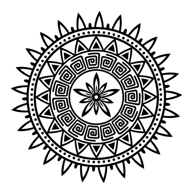 Mandala  SVG Design | SVG Files for Cricut & Print