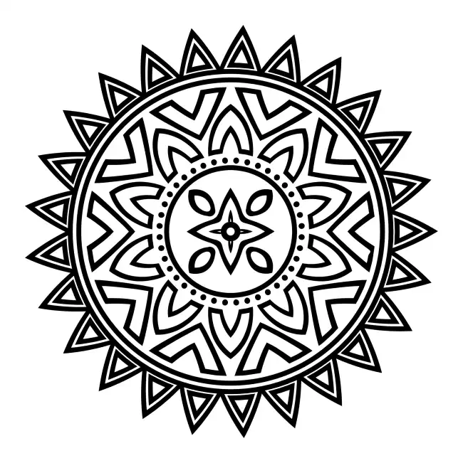 Mandala  SVG Design | SVG Files for Cricut & Print