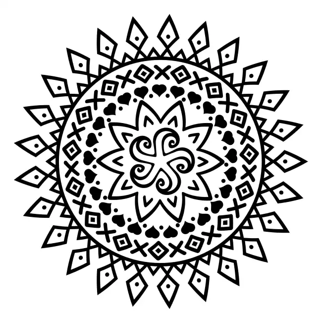 Mandala  SVG Design | SVG Files for Cricut & Print