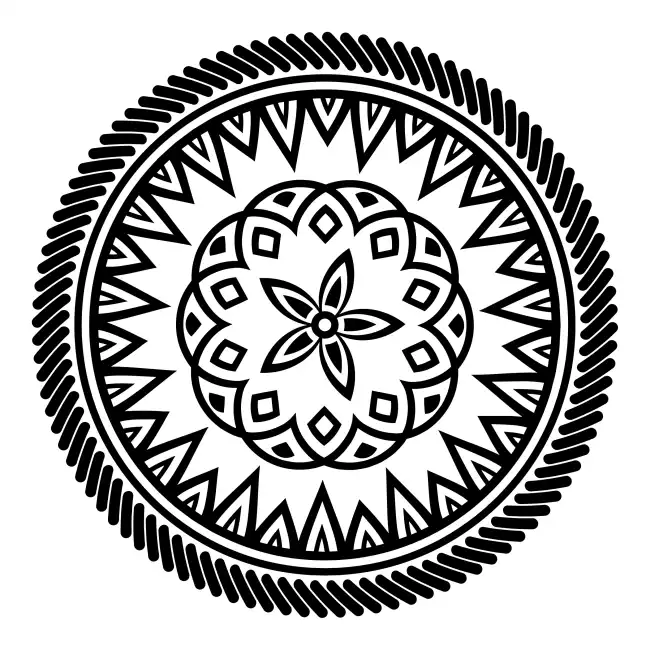 Mandala  SVG Design | SVG Files for Cricut & Print