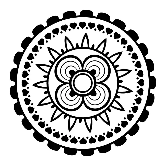 Mandala  SVG Design | SVG Files for Cricut & Print