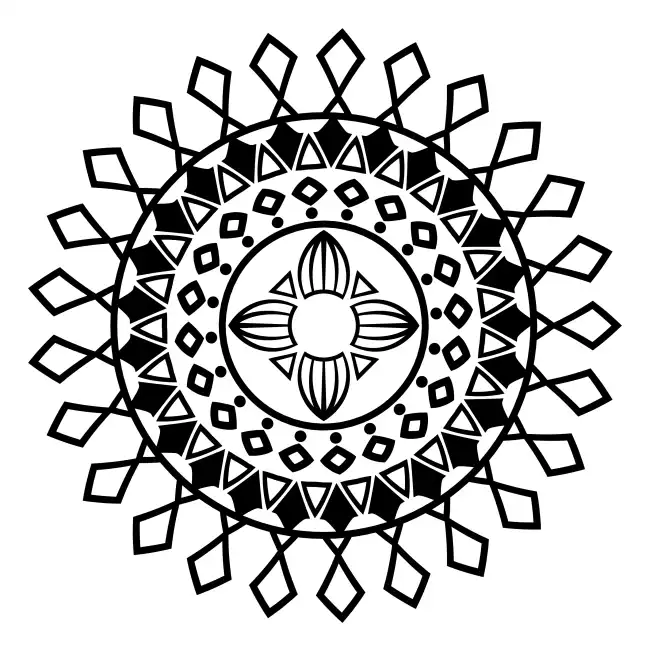Mandala  SVG Design | SVG Files for Cricut & Print