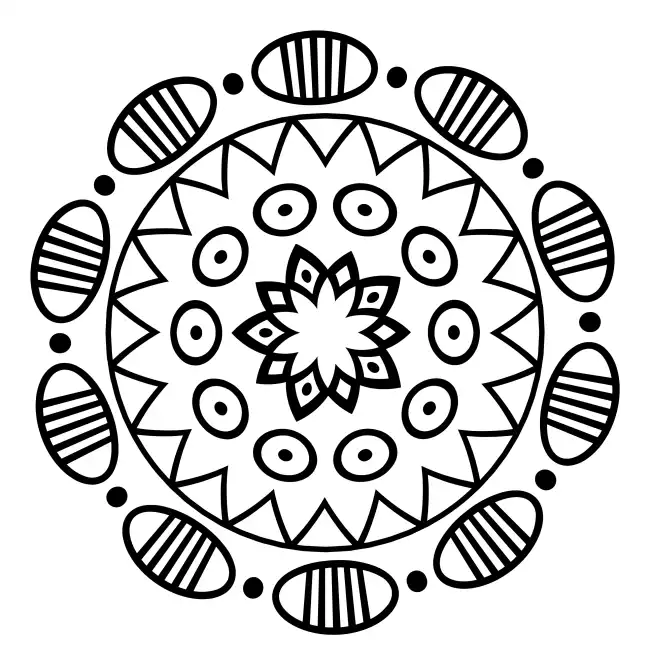 Mandala  SVG Design | SVG Files for Cricut & Print