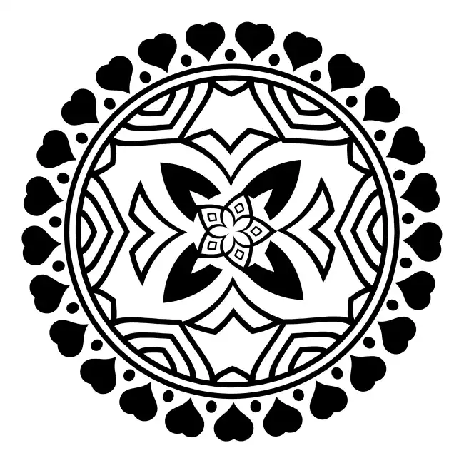 Mandala  SVG Design | SVG Files for Cricut & Print