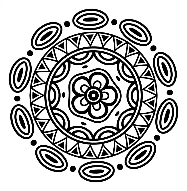 Mandala  SVG Design | SVG Files for Cricut & Print