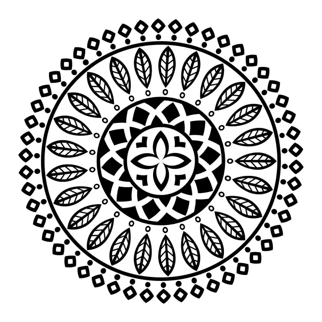 Mandala  SVG Design | SVG Files for Cricut & Print