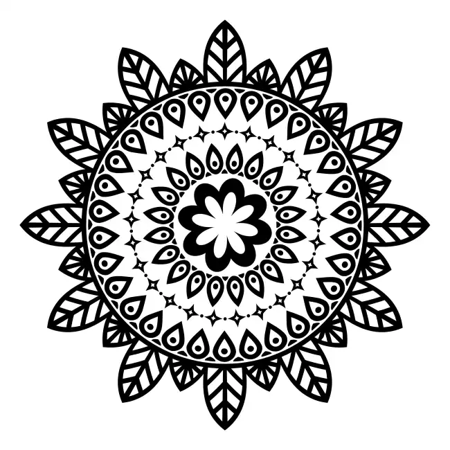 Mandala  SVG Design | SVG Files for Cricut & Print