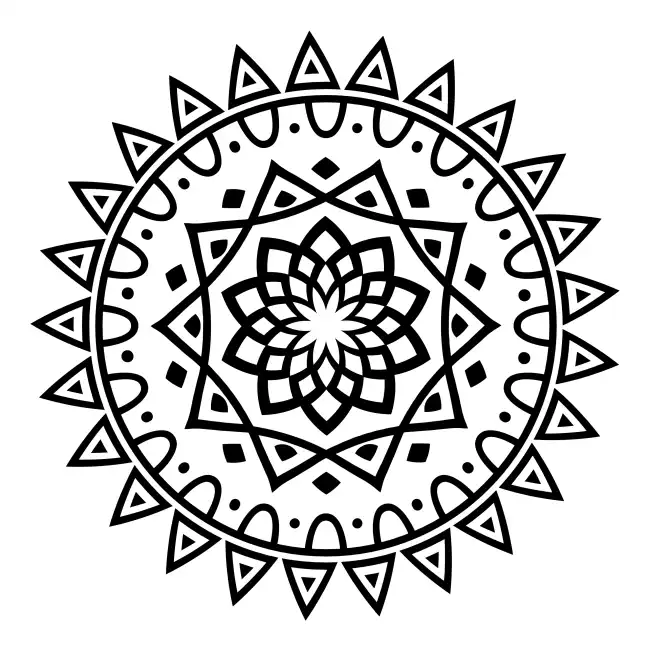 Mandala  SVG Design | SVG Files for Cricut & Print