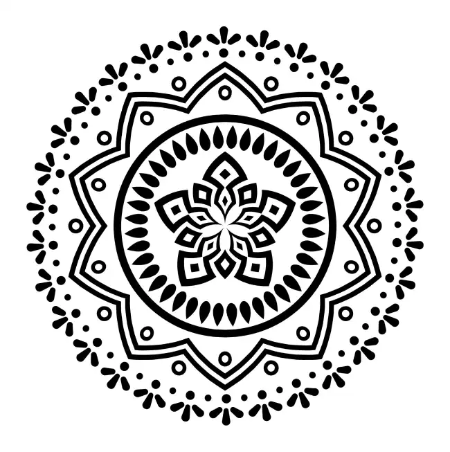 Mandala  SVG Design | SVG Files for Cricut & Print